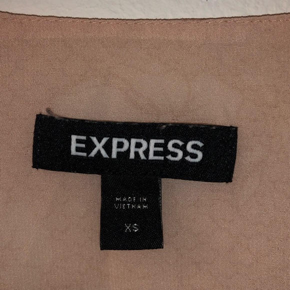 beauteous pink floral short sleeve blouse - Picture 3 of 4